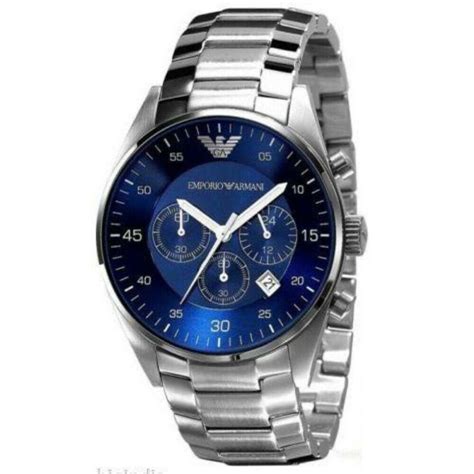 reloj armani plata|reloj armani para hombre.